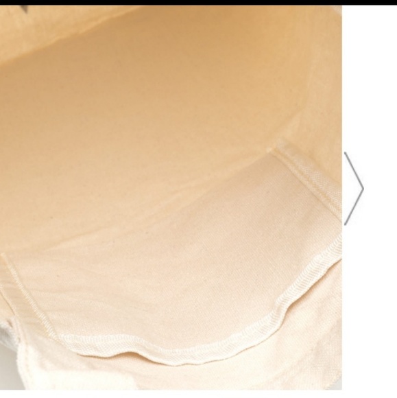 NEW Canvas "nothing to wear" tote bag - Picture 3 of 3